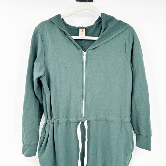 Smash + Tess x Jillian Harris Womens Fall Lounge Hooded Harris Jumpsuit Size L - Picture 4 of 8